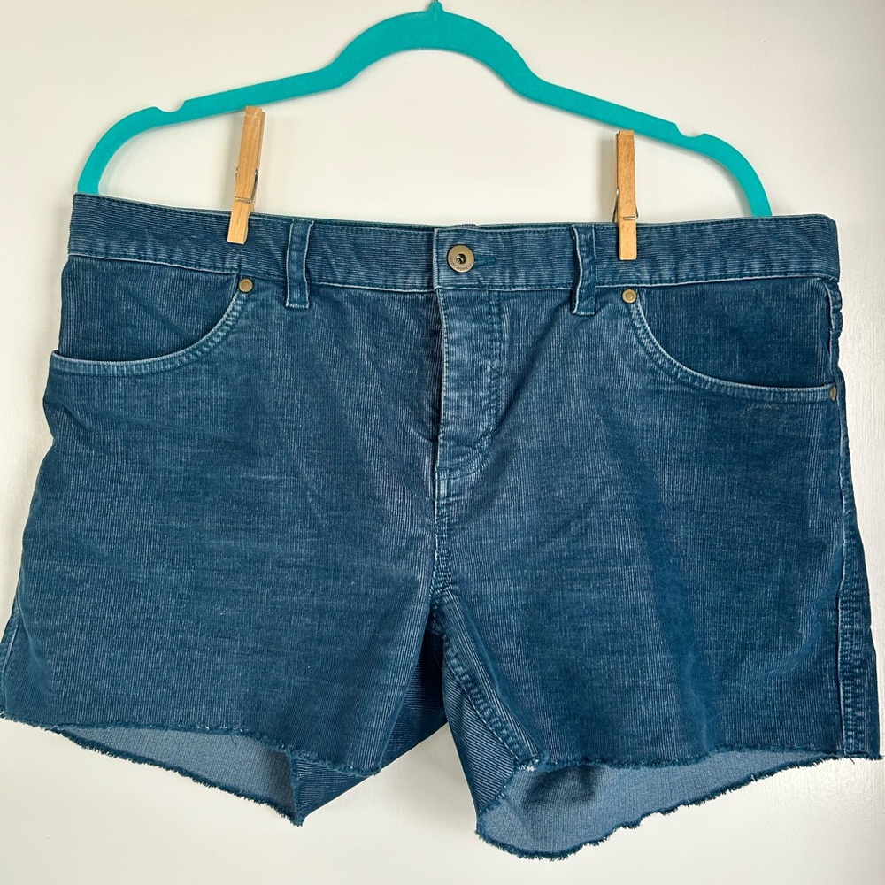 Carve Designs Oahu 4” corduroy shorts Royal Blue